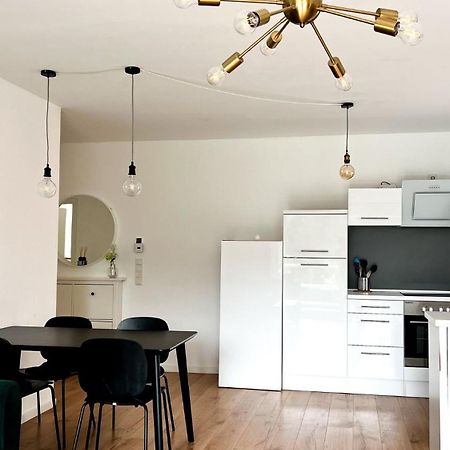 2 Zkb Apartment In Mannheim Kueche - Parken - Grosser Tv Kültér fotó