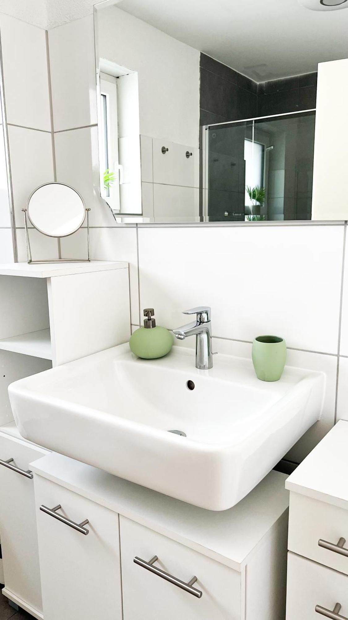 2 Zkb Apartment In Mannheim Kueche - Parken - Grosser Tv Kültér fotó